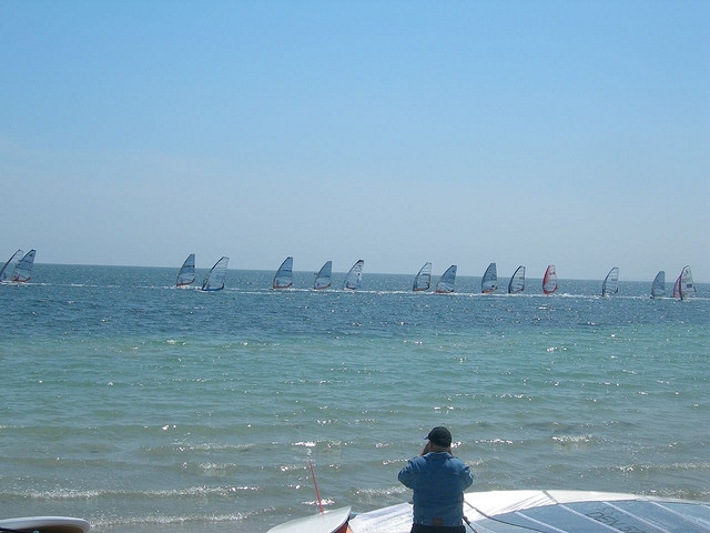 Practicar windsurf